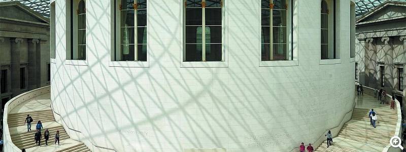 Innenansicht großes Foyer © The Trustees of the British Museum Innenansicht großes Foyer © The Trustees of the British Museum