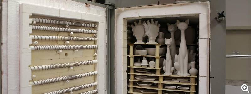 Erster Brennvorgang - Foto: Heinen Delfts Blauw Erster Brennvorgang - Foto: Heinen Delfts Blauw