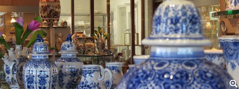 Fertig gestellte Vasen - Foto: Heinen Delfts Blauw Fertig gestellte Vasen - Foto: Heinen Delfts Blauw